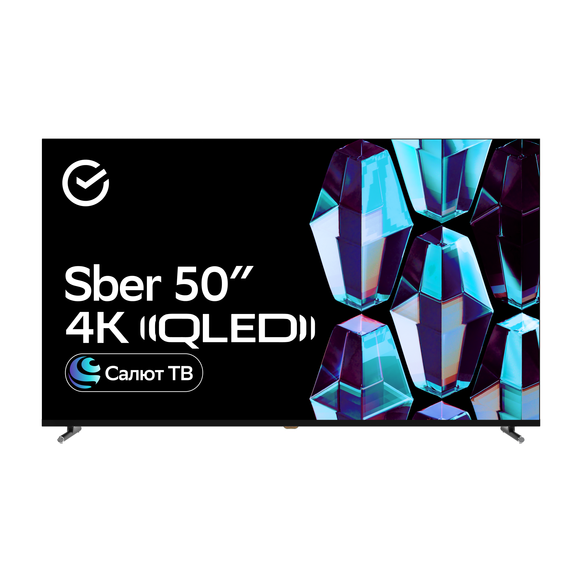 

Умный телевизор Sber SDX-50UQ5234, Титан