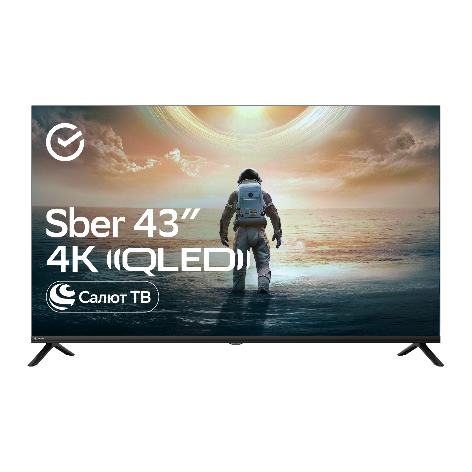 

Умный телевизор SDX-43UQ6032, Чёрный