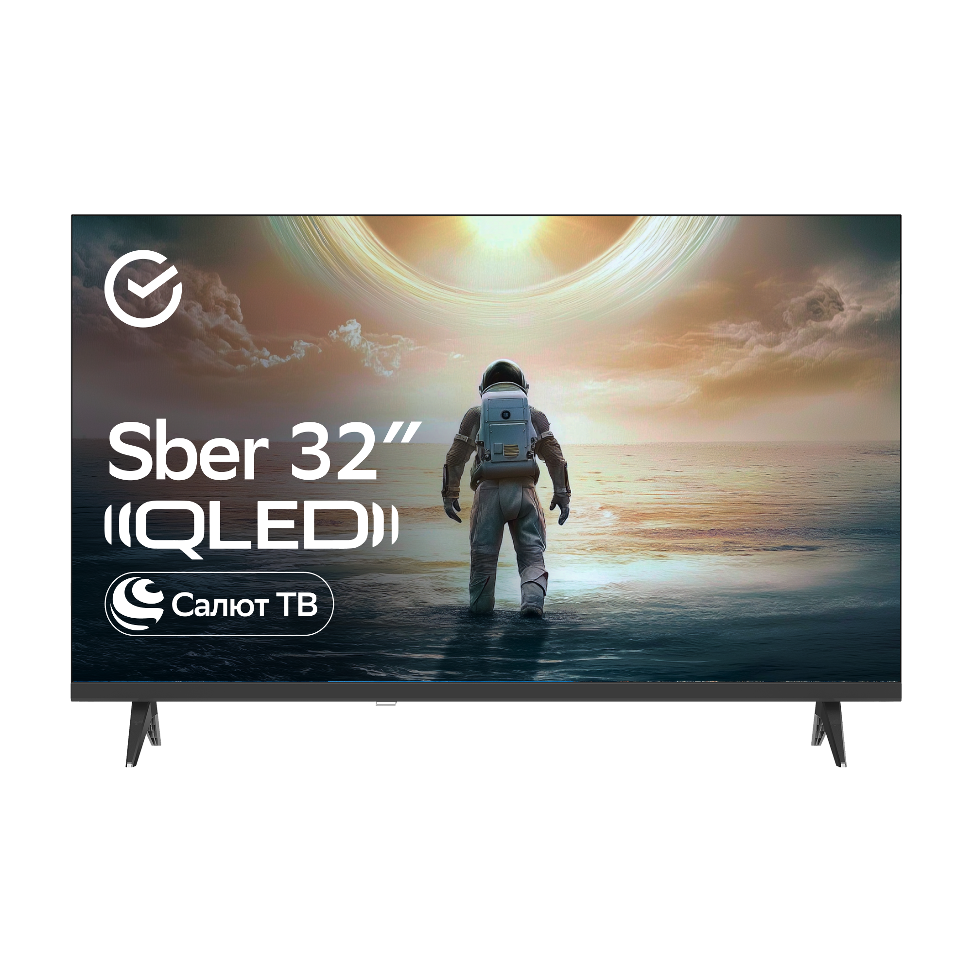 

Умный телевизор Sber SDX-32FQ6031, Серый